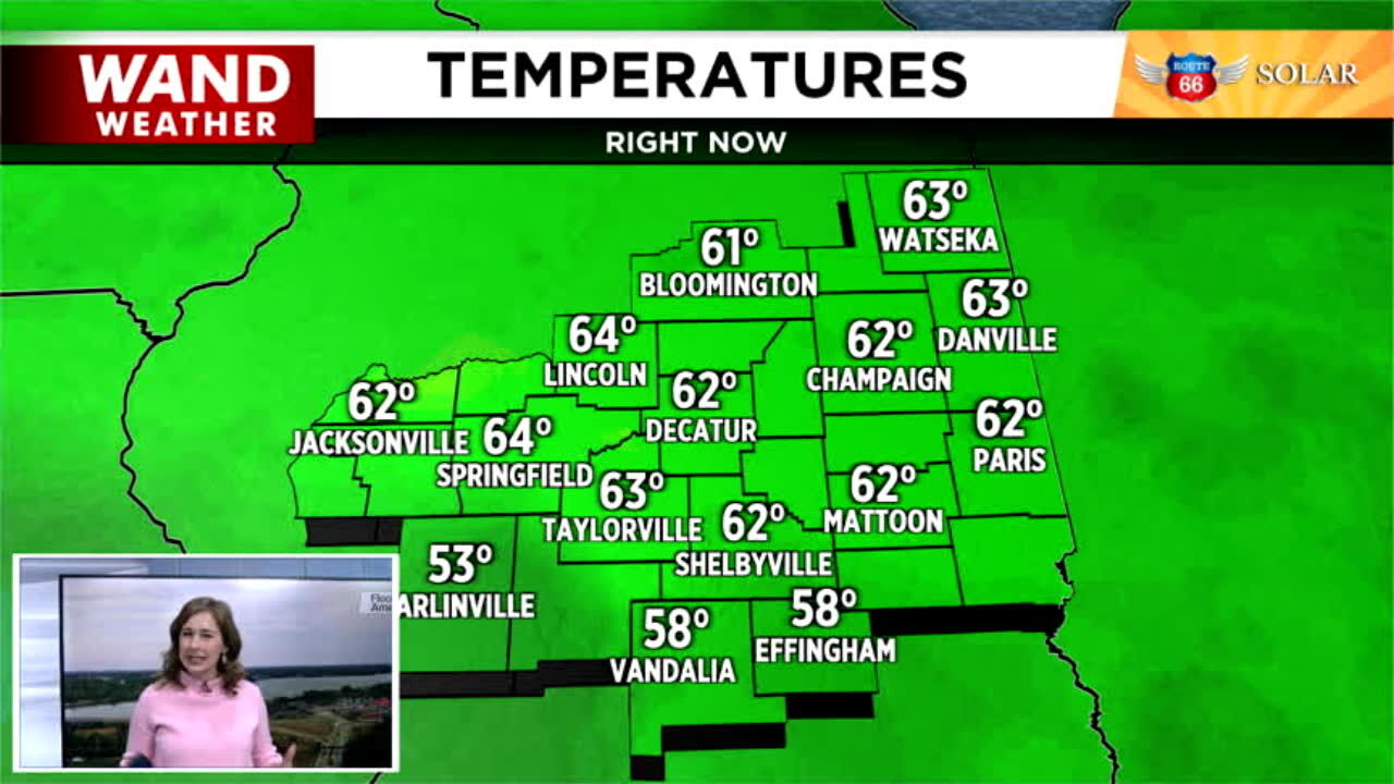 Sunday Afternoon Weather Update